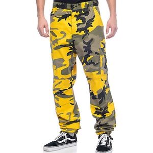 Rothco BDU Stinger Yellow Camo Cargo Pants